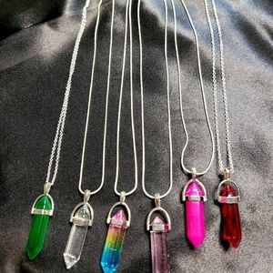 2 for 30 Bullet Pendant Necklaces